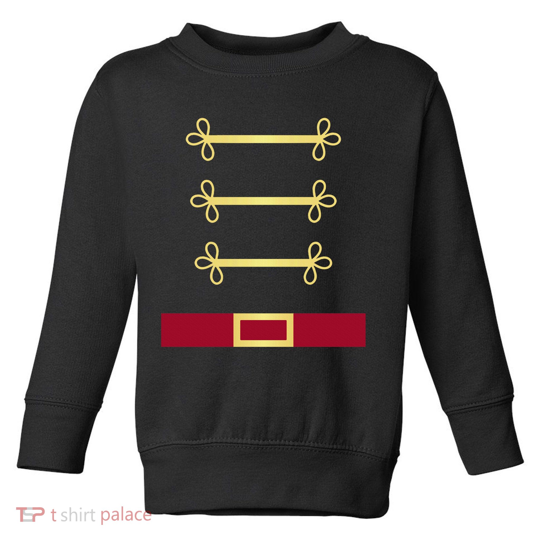 Toy Soldier Nutcracker Costume Uniform Toddler Sweatshirt