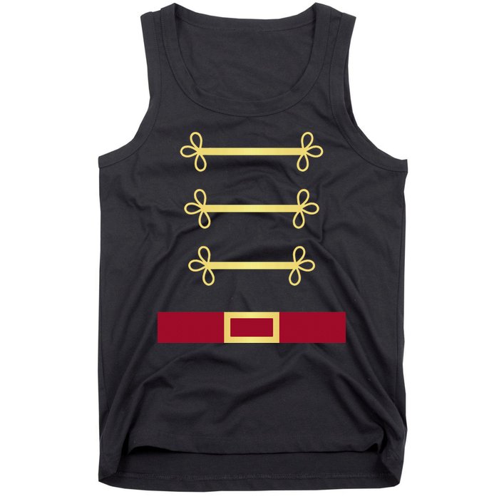 Toy Soldier Nutcracker Costume Uniform Tank Top