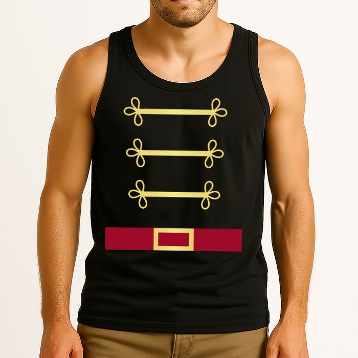 Toy Soldier Nutcracker Costume Uniform Tank Top