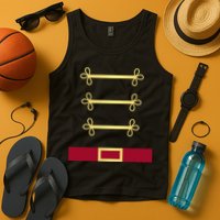 Toy Soldier Nutcracker Costume Uniform Tank Top