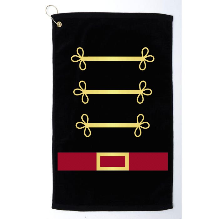 Toy Soldier Nutcracker Costume Uniform Golf Towel