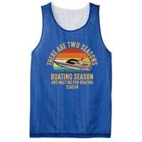 Two Seasons Of Boating Motor Boating Gift Mesh Reversible Basketball Jersey Tank