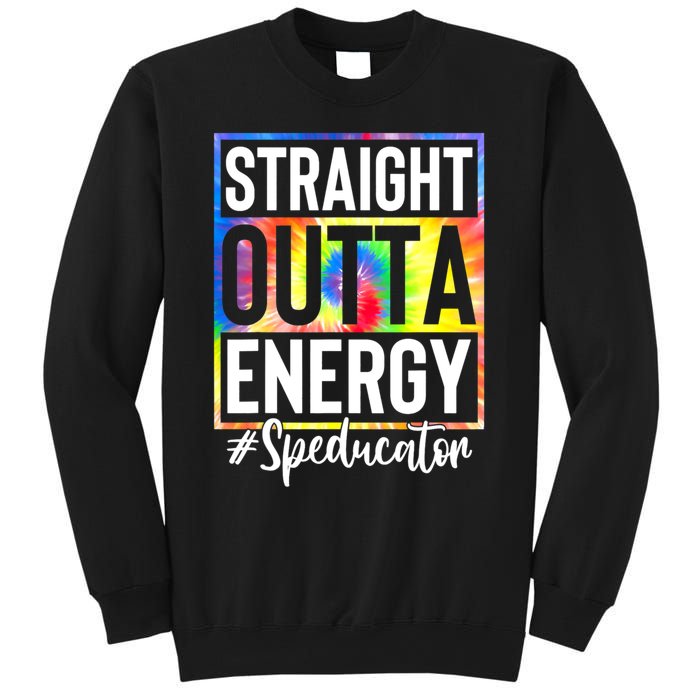 Teacher Straight Outta Energy Teacher Life Sweatshirt