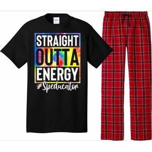 Teacher Straight Outta Energy Teacher Life Pajama Set