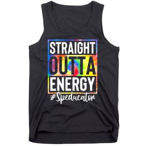 Teacher Straight Outta Energy Teacher Life Tank Top