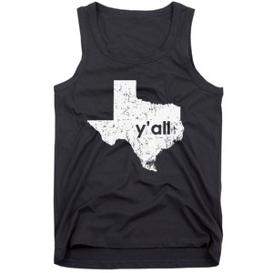 Texas State Of Texas YAll Tx State Funny Texas Tank Top