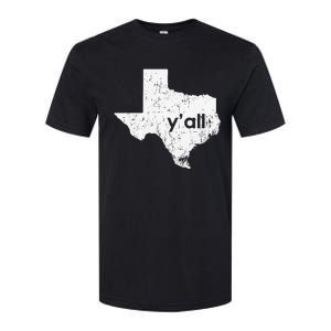 Texas State Of Texas YAll Tx State Funny Texas Softstyle CVC T-Shirt