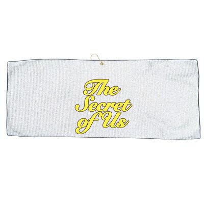 The Secret Of Us Large Microfiber Waffle Golf Towel