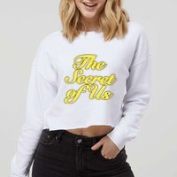 The Secret Of Us Cropped Pullover Crew