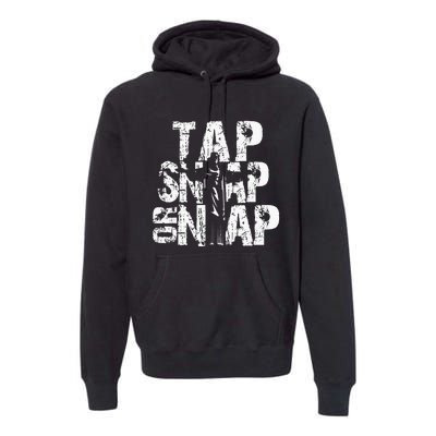 Tap Snap Or Nap Mma Brazilian Jiu Jitsu Premium Hoodie