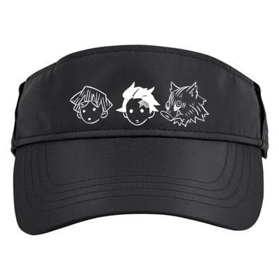 The Slayer Of Demons Trio Adult Drive Performance Visor