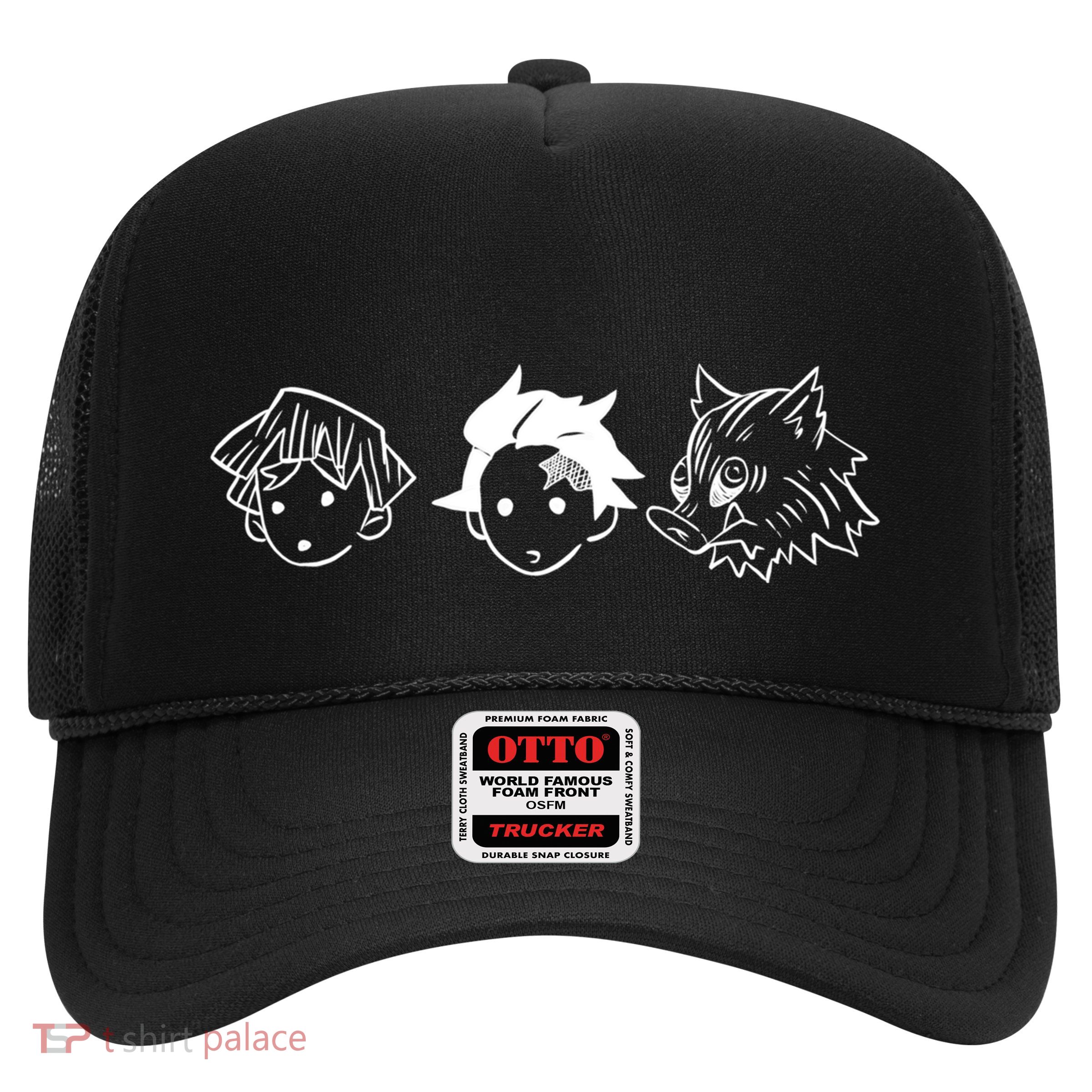 The Slayer Of Demons Trio Trucker Hat