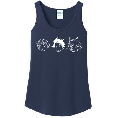 The Slayer Of Demons Trio Ladies Essential Tank