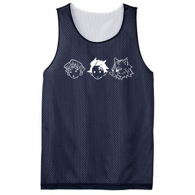 The Slayer Of Demons Trio Mesh Reversible Basketball Jersey Tank