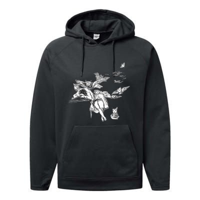 The Sleep Of Reason. Performance Fleece Hoodie