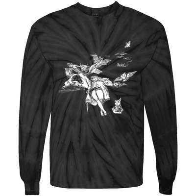 The Sleep Of Reason. Tie-Dye Long Sleeve Shirt