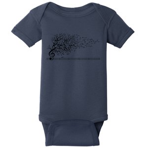 The Sound Of Nature In Motion Baby Bodysuit