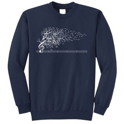 The Sound Of Nature In Motion White Sweatshirt