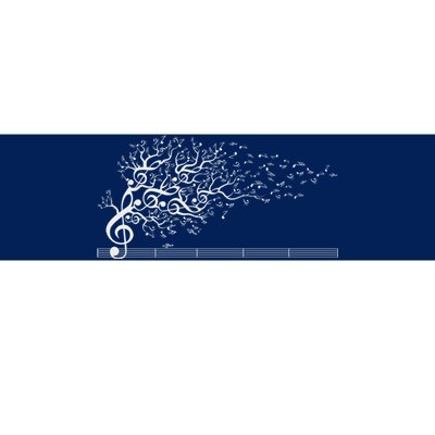 The Sound Of Nature In Motion White Bumper Sticker