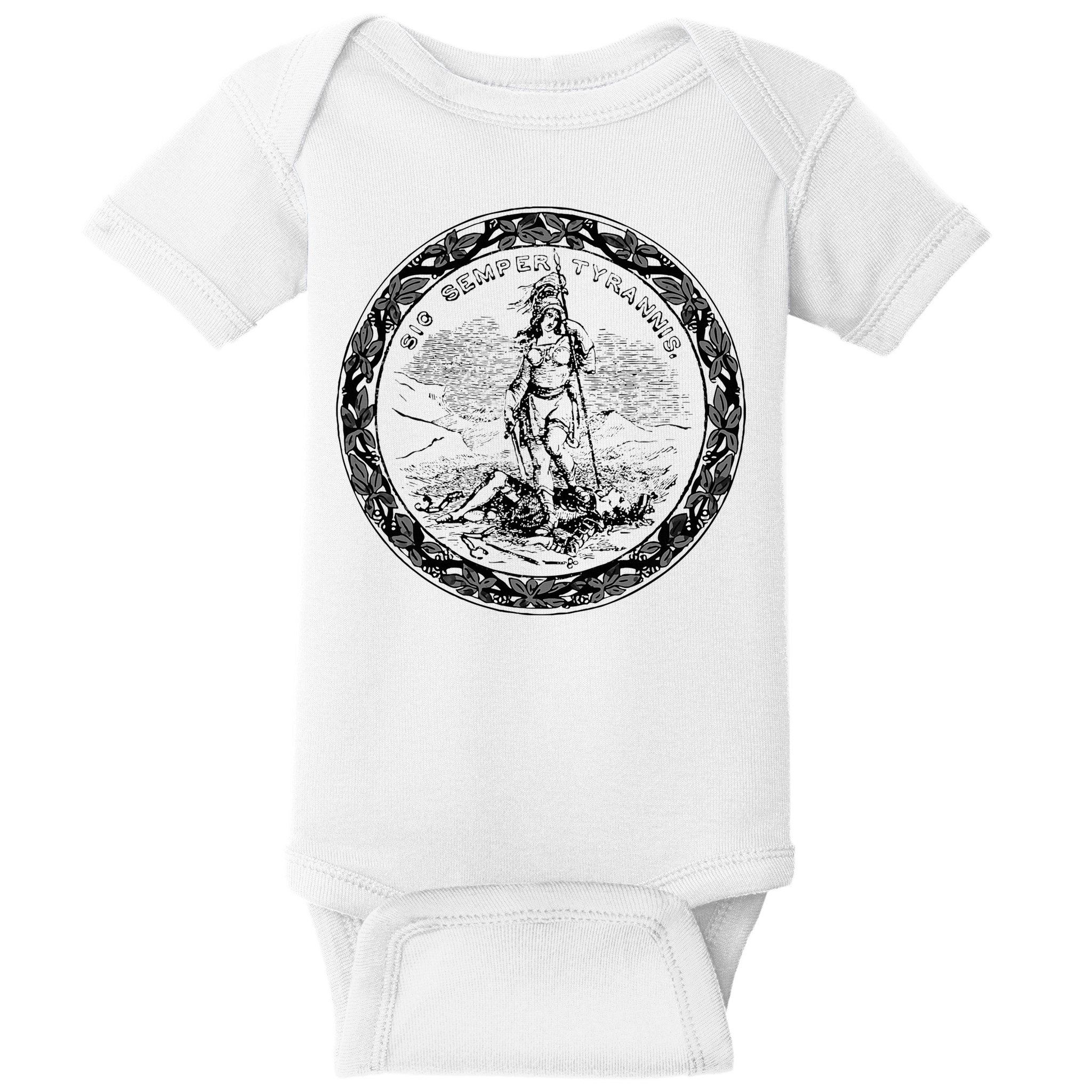 Trendy Seal Of Virginia Baby Bodysuit