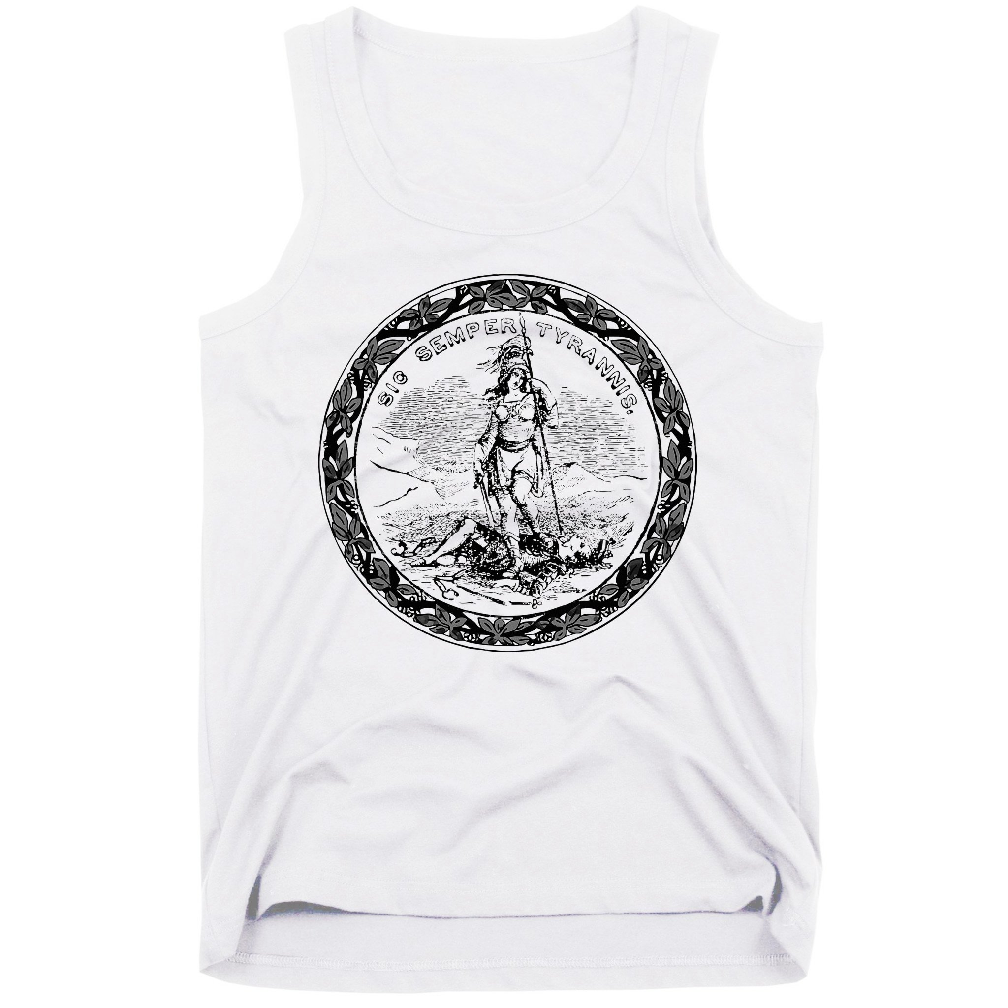Trendy Seal Of Virginia Tank Top