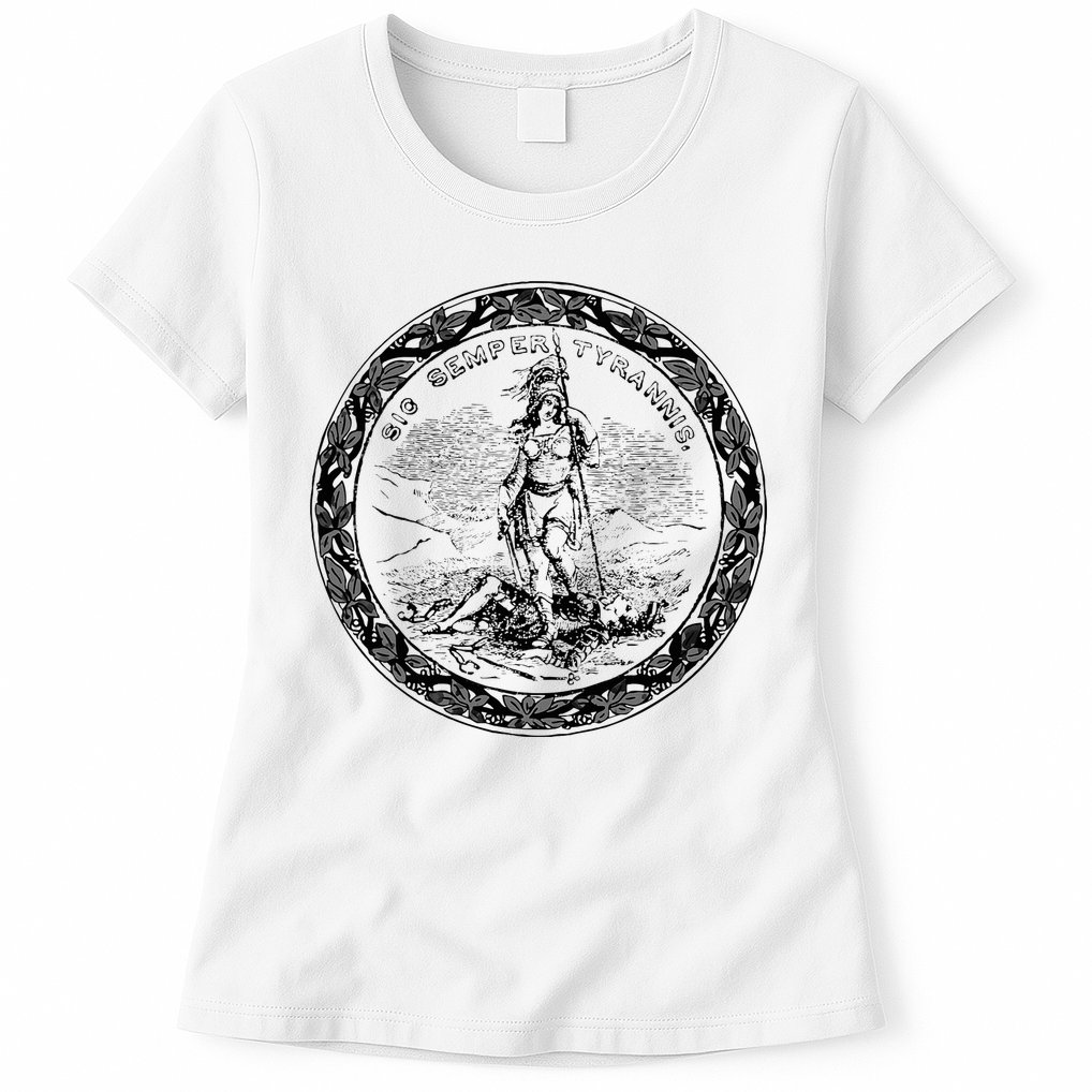 Trendy Seal Of Virginia Womens T-Shirt
