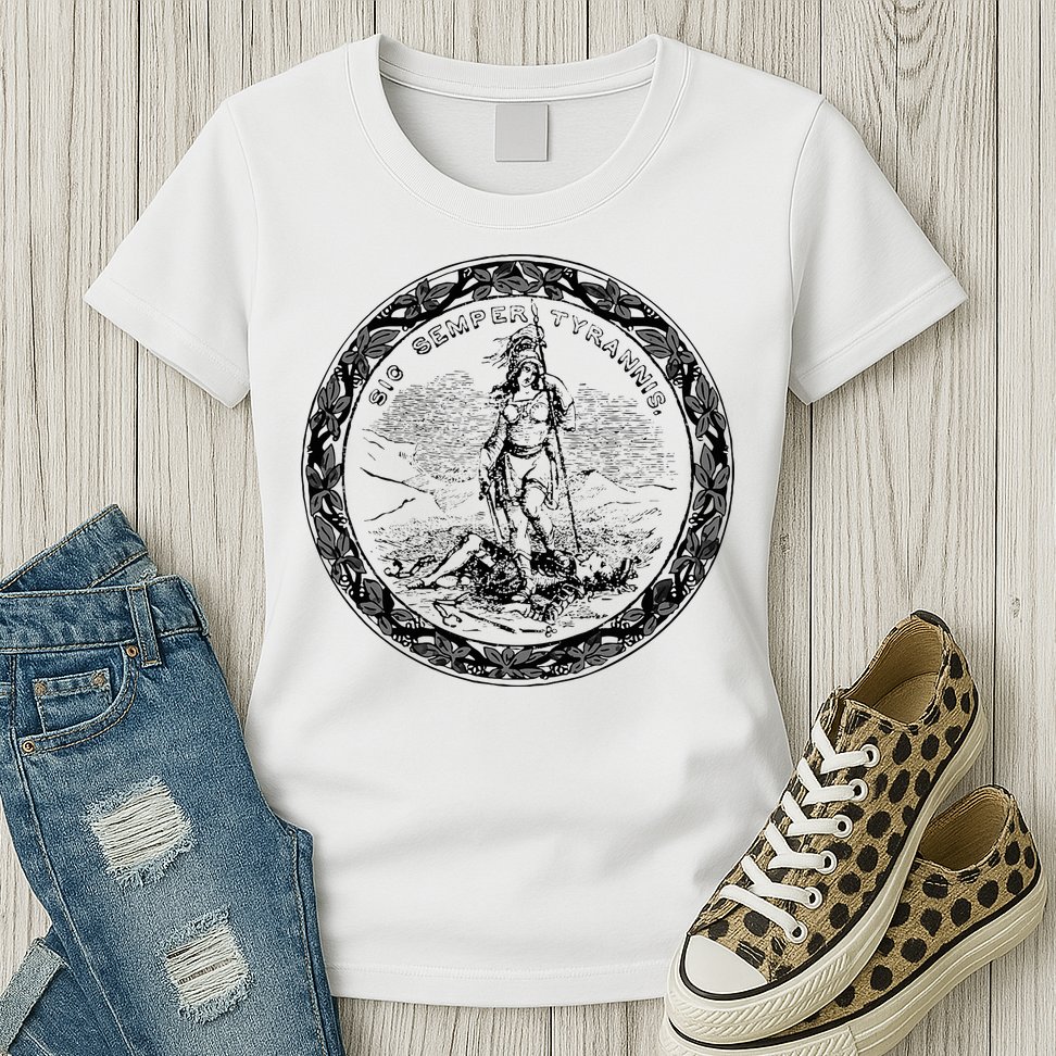 Trendy Seal Of Virginia Womens T-Shirt