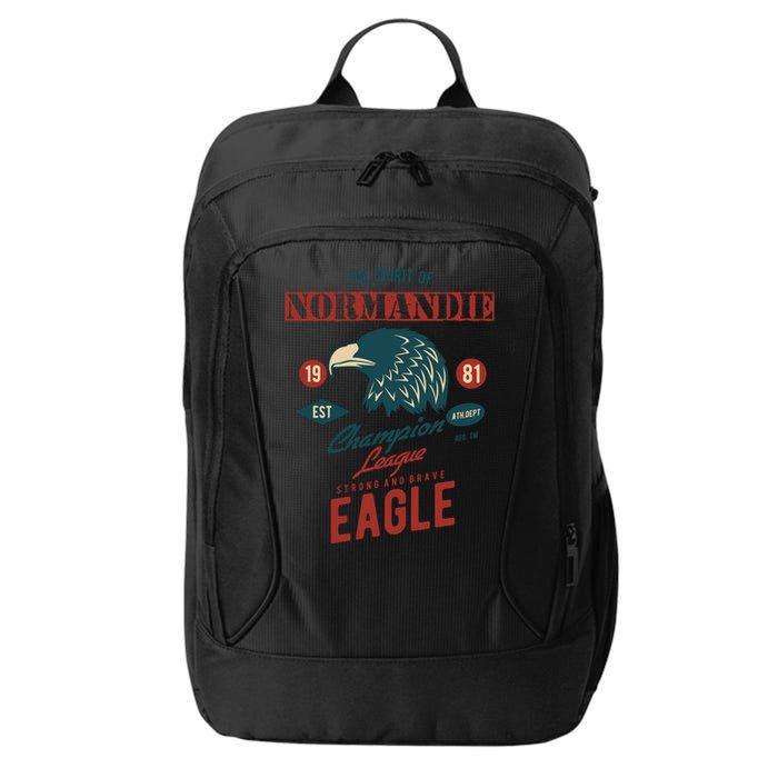 The Spirit Of Nordy Champion League Strong And Brave Eagle Gift City Backpack