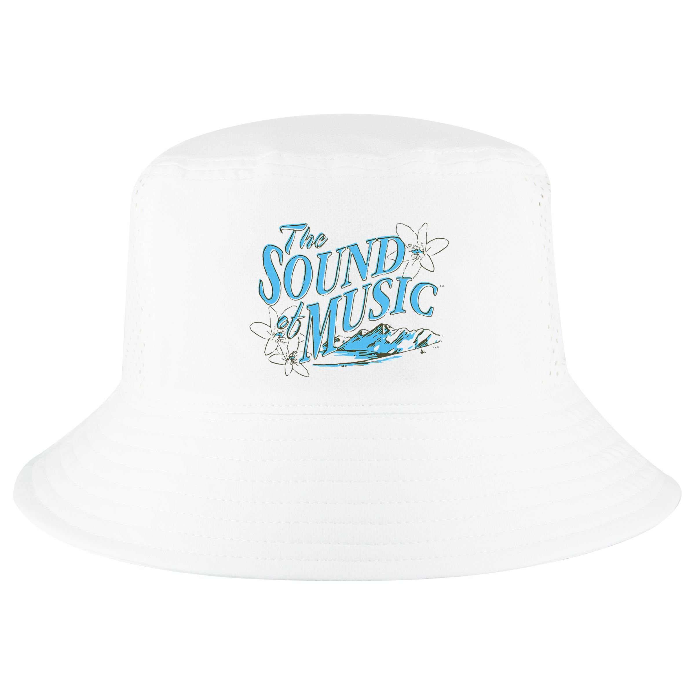 The Sound Of Music White Cool Comfort Performance Bucket Hat