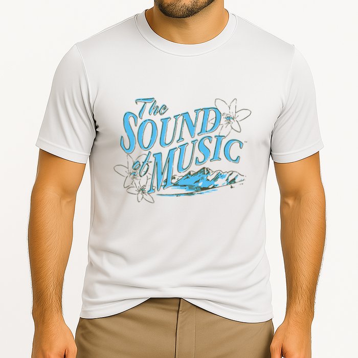 The Sound Of Music White Cooling Performance Crew T-Shirt
