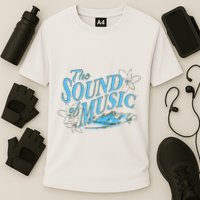 The Sound Of Music White Cooling Performance Crew T-Shirt