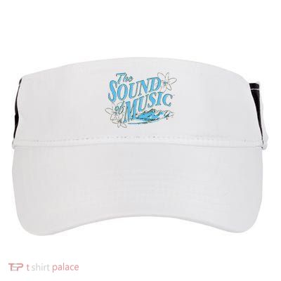 The Sound Of Music White Adult Drive Performance Visor