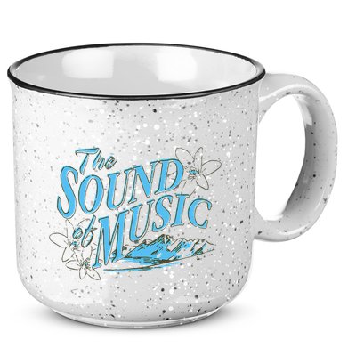 The Sound Of Music White 15oz Campfire Ceramic Mug