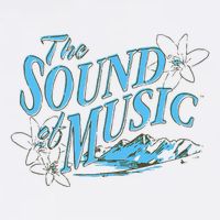 The Sound Of Music White Magnet