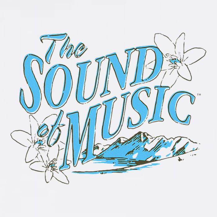 The Sound Of Music White Magnet