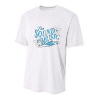 The Sound Of Music White Youth Performance Sprint T-Shirt