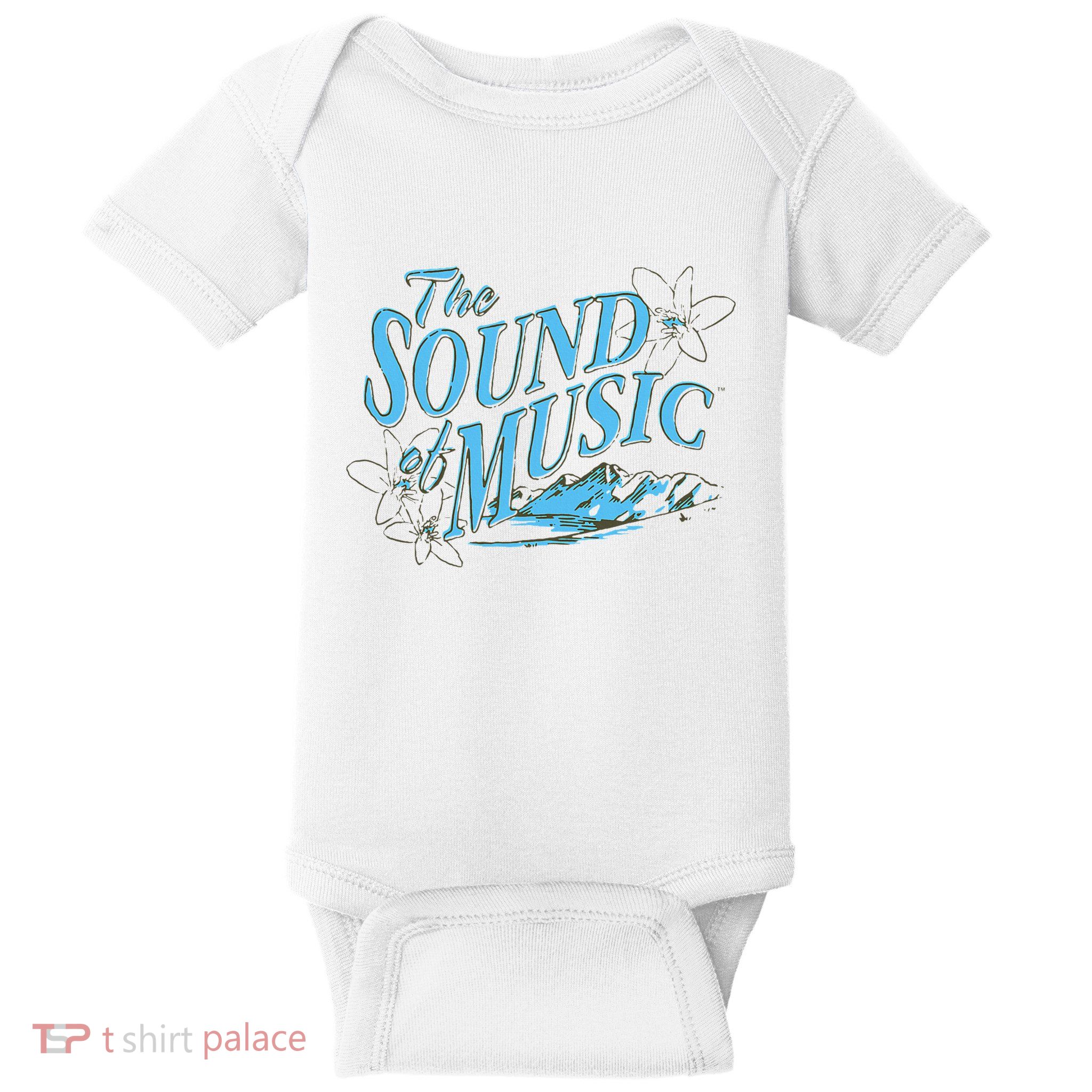 The Sound Of Music White Baby Bodysuit