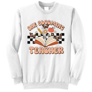 Teacher Spring One Blooming Teacher Flower Teacher's Day Sweatshirt