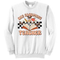 Teacher Spring One Blooming Teacher Flower Teacher's Day Sweatshirt