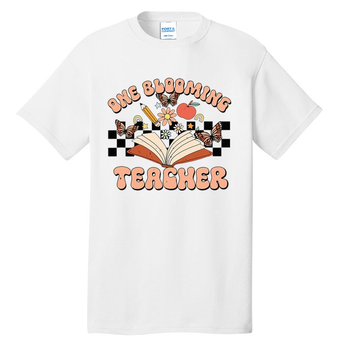 Teacher Spring One Blooming Teacher Flower Teacher's Day Tall T-Shirt