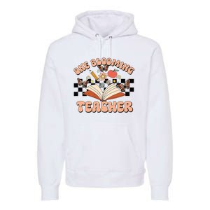 Teacher Spring One Blooming Teacher Flower Teacher's Day Premium Hoodie