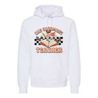 Teacher Spring One Blooming Teacher Flower Teacher's Day Premium Hoodie