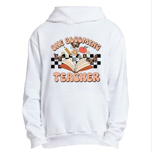 Teacher Spring One Blooming Teacher Flower Teacher's Day Urban Pullover Hoodie