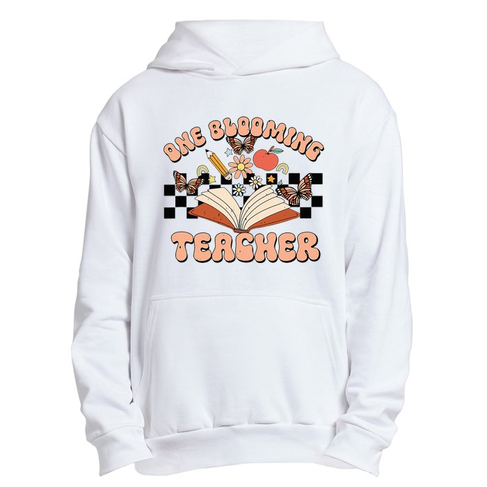 Teacher Spring One Blooming Teacher Flower Teacher's Day Urban Pullover Hoodie