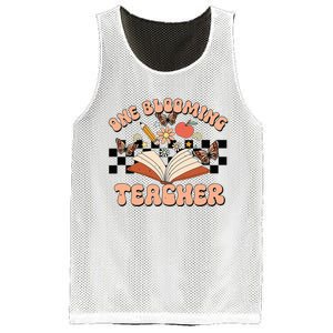 Teacher Spring One Blooming Teacher Flower Teacher's Day Mesh Reversible Basketball Jersey Tank