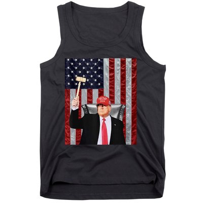 Trump Speaker Of The House Usa Flag Design 2024 President Tank Top