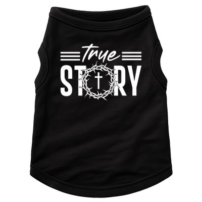 True Story of crucifixion and resurrection of Jesus Celebrating Easter Doggie Tank
