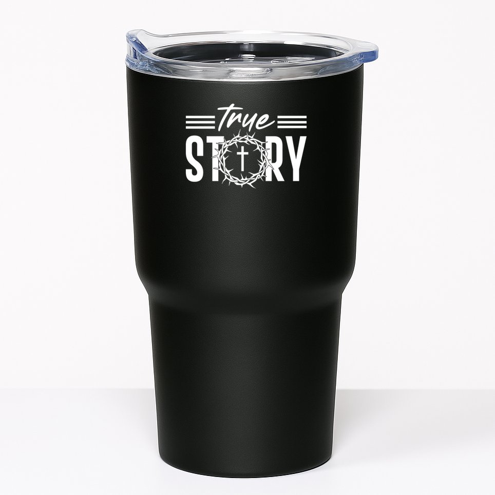 True Story of crucifixion and resurrection of Jesus Celebrating Easter Tumbler