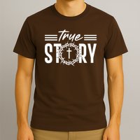 True Story of crucifixion and resurrection of Jesus Celebrating Easter T-Shirt