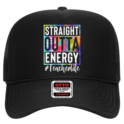 Teacher Straight Outta Energy Teacher Life Trucker Hat